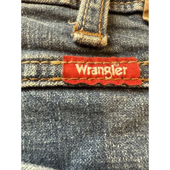 Wrangler 38x30 Relaxed Boot Cut Jeans Blue Quality Work Pants - Picture 7 of 10